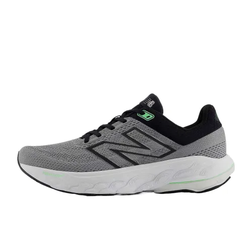 New Balance Fresh Foam X 860v14 Mesh Cushioning Low top Running Shoes Men's Black Gray Green