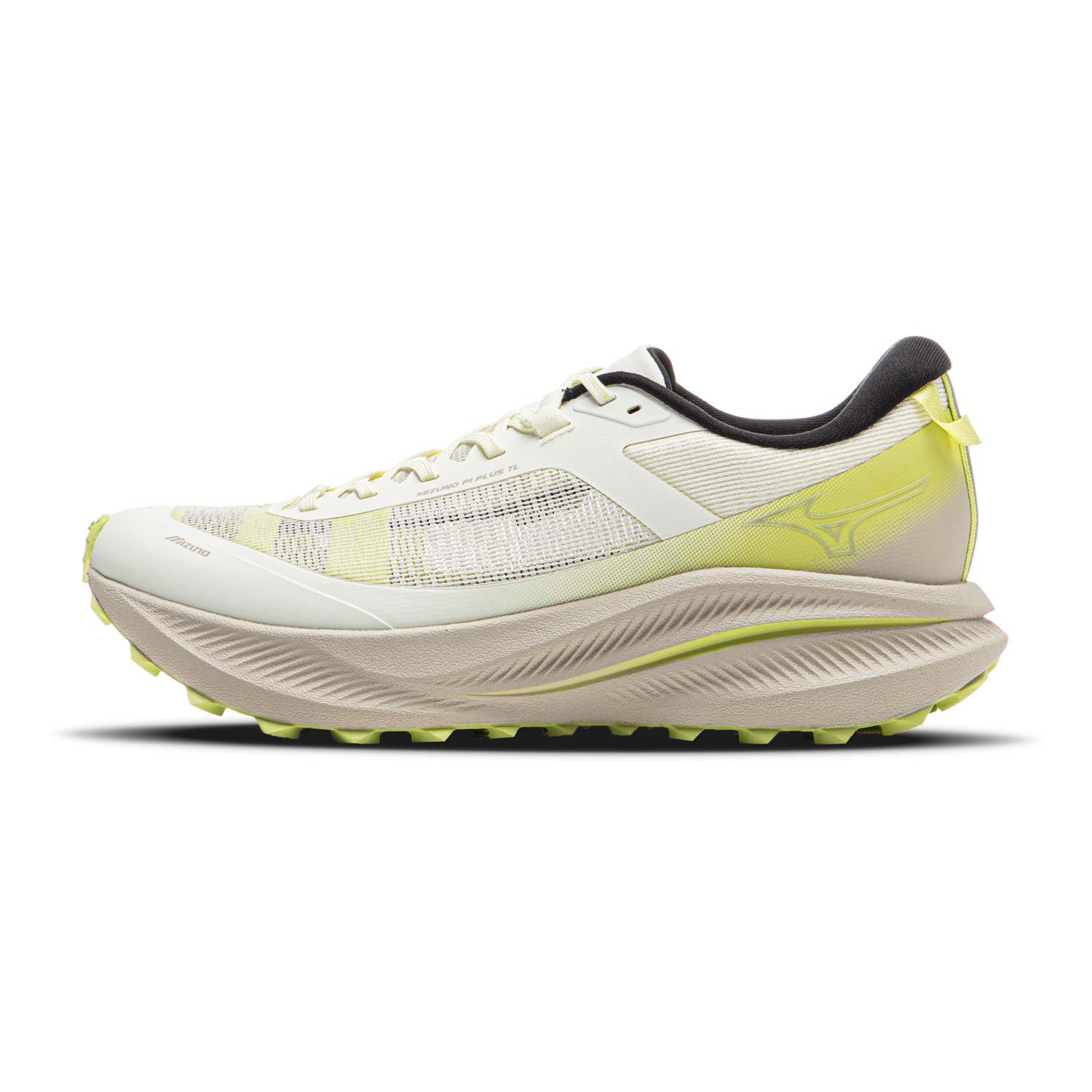 Mizuno Fabric Slip Resistant And Breathable Slip Resistant And Breathable Low top Running Shoes Unisex Gray Yellow