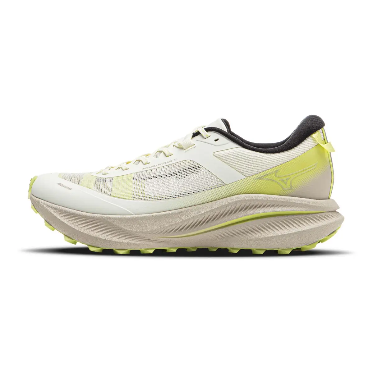 Mizuno Fabric Slip Resistant And Breathable Slip Resistant And Breathable Low top Running Shoes Unisex Gray Yellow
