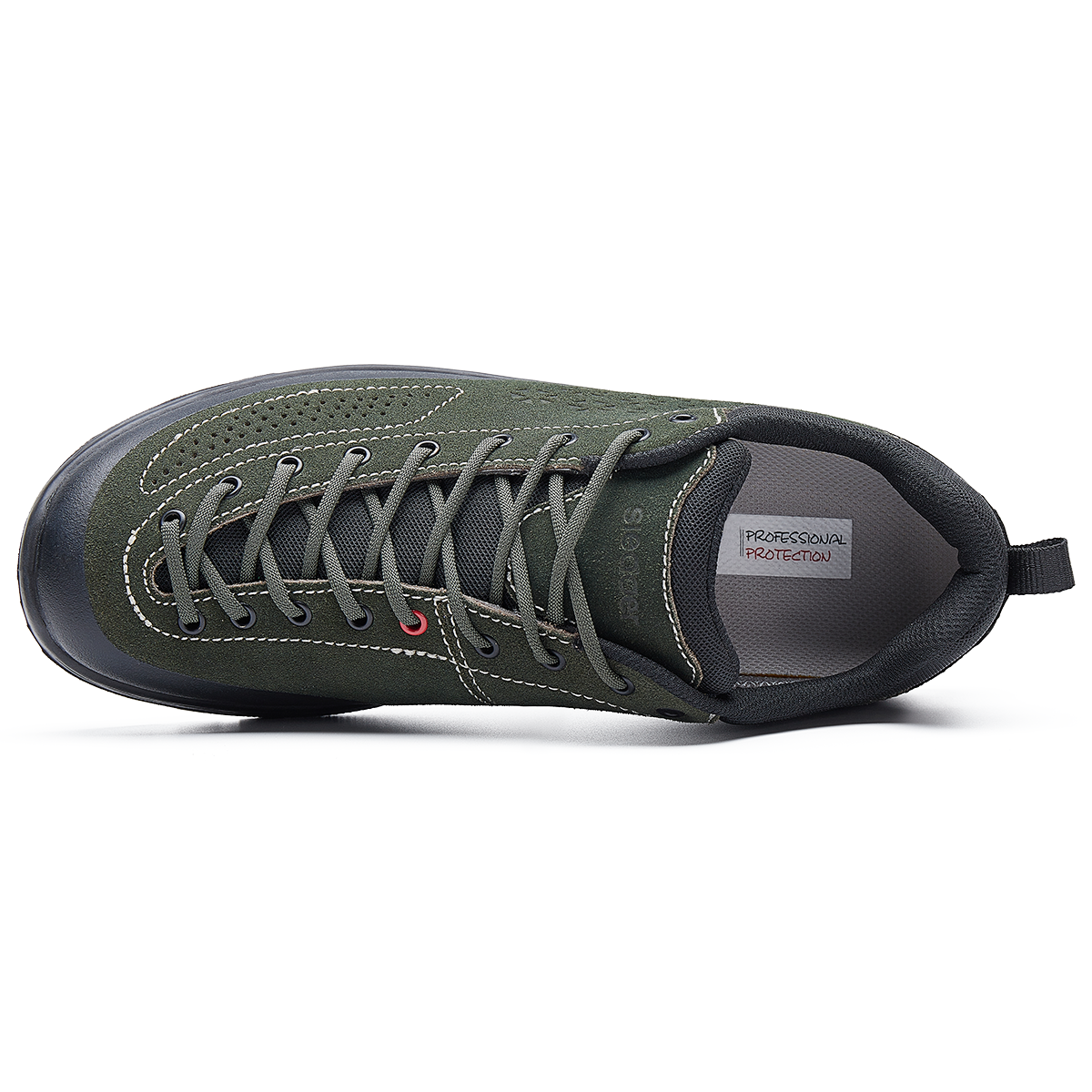 SLEADER Wandering Collection Cushioning Slip Resistant Abrasion Resistant Low top Outdoor Shoes Unisex Pine Green
