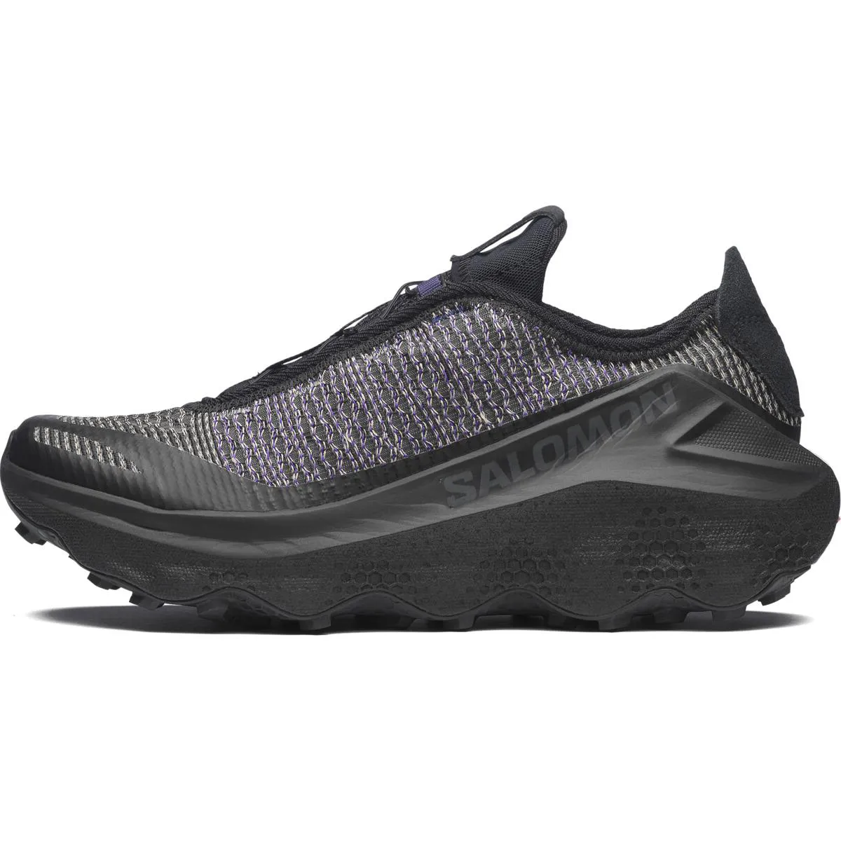 SALOMON Orava Fabric Breathable Low top Running Shoes Unisex Black Gray