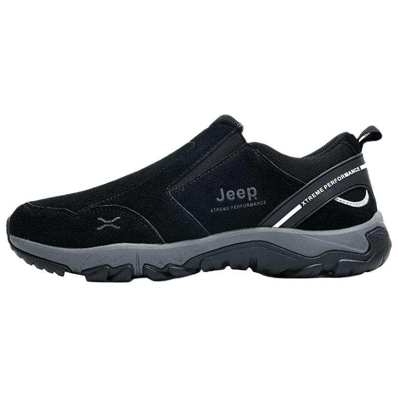 Jeep Slip on, Casual, Thickened And Fleece Lined Cushioning Abrasion Resistant Coverage Thermal Rebound Low top