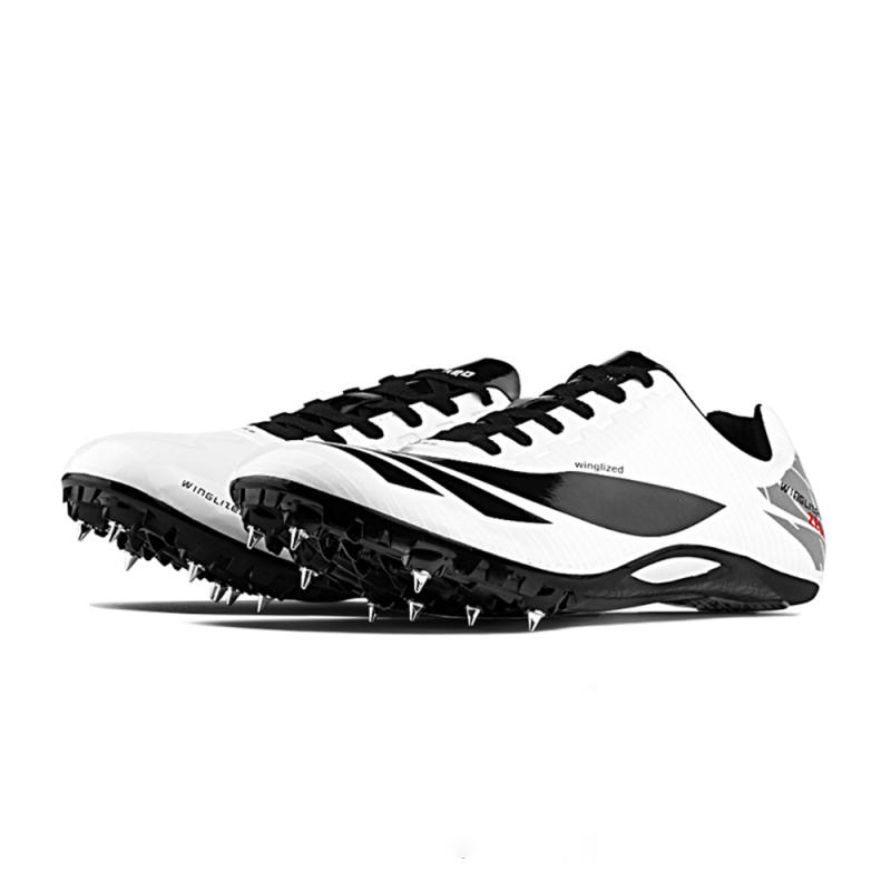 Winglized Low top Running Shoes Unisex White Outer Black Base