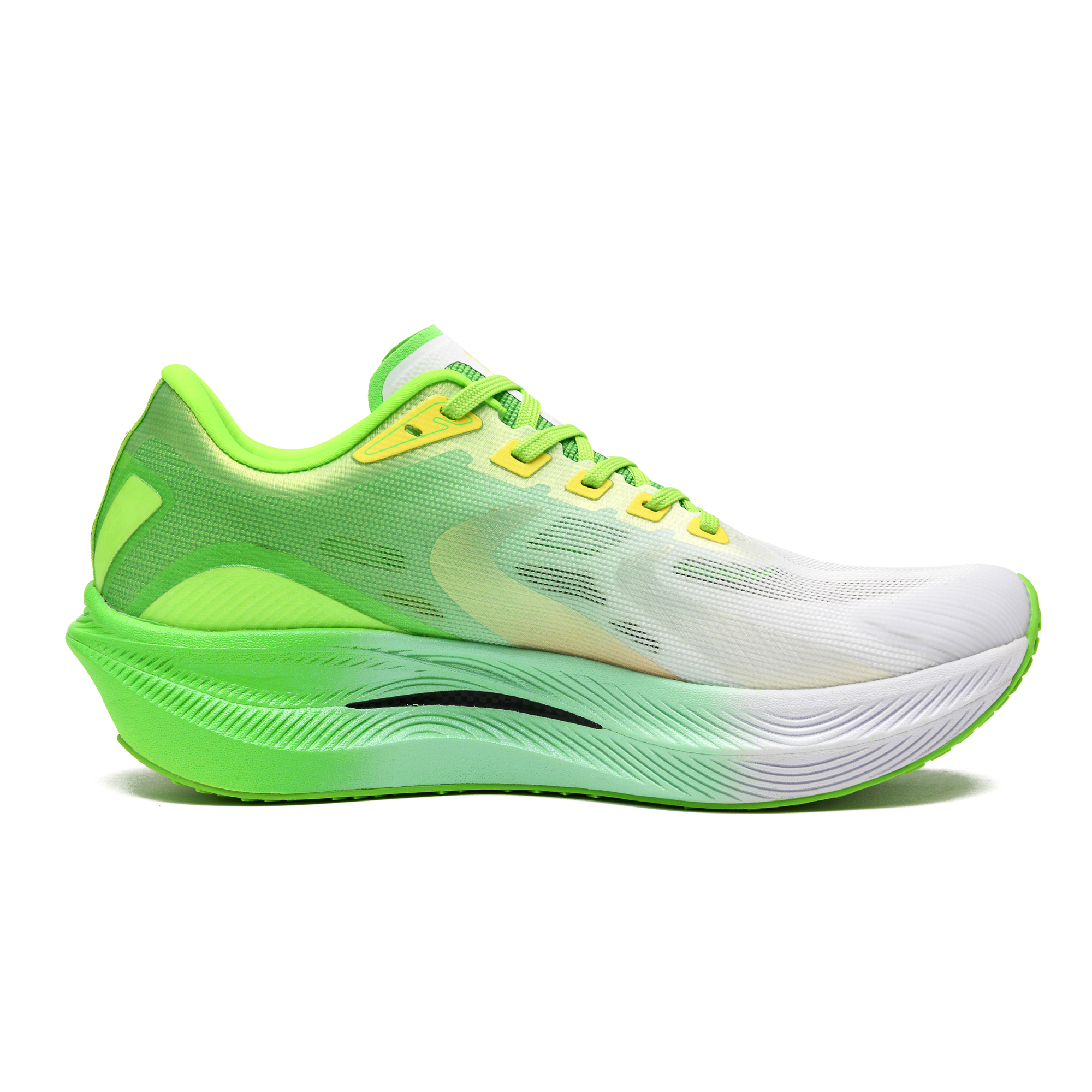 OAOU Training Running Shoes Unisex Neon Green White Gradient