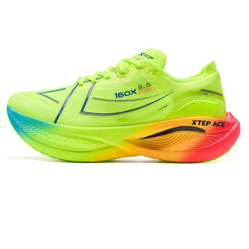 XTEP 160X 3.5PRO Abrasion Resistant Breathable Coverage Low top Carbon Plate CPU Outsole EVA Marathon Training Race