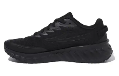 FILA Rgb Comfortable Low top Casual Running Shoes Unisex Black