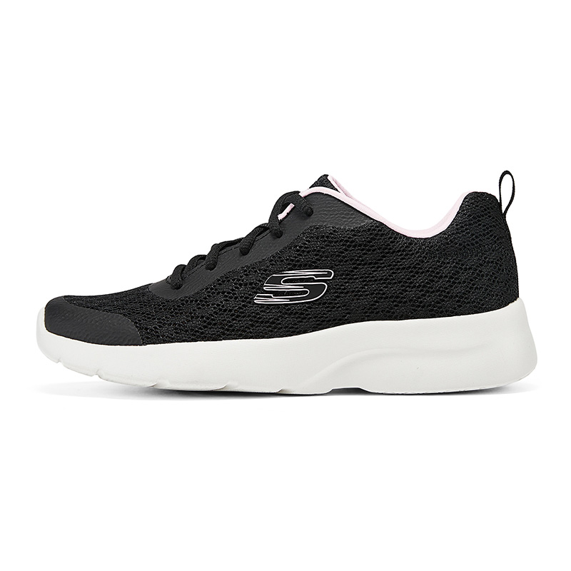 Skechers Dynamight 2.0 Comfortable Breathable Low top Casual Running Shoes Women’s Black Pink