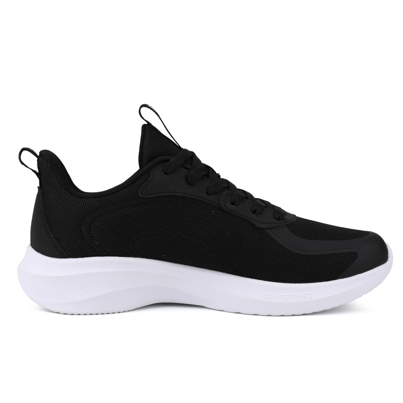 QIAODAN Low top Casual Running Shoes Men’s Black White