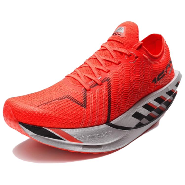 XTEP 160X 7.0 Cushioning Breathable Low top Marathon Running Shoes Men’s Red