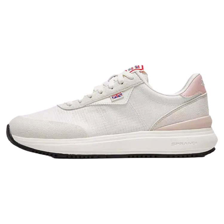 Sprandi Coastline Collection Breathable And Resilient Low top Running Shoes Women's White Pink