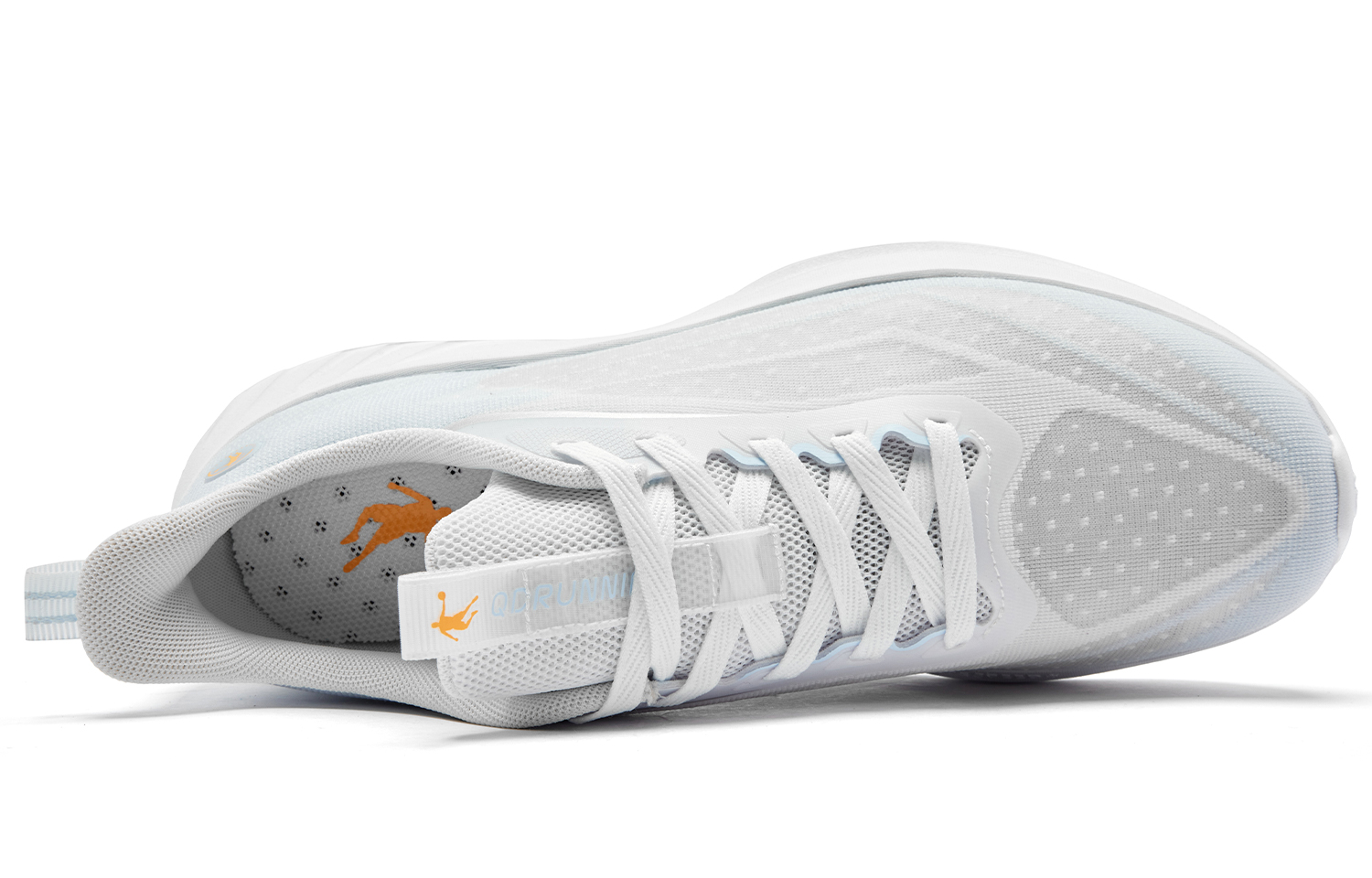 QIAODAN Speed Fabric Cushioning Slip Resistant Abrasion Resistant Breathable Lightweight Rebound