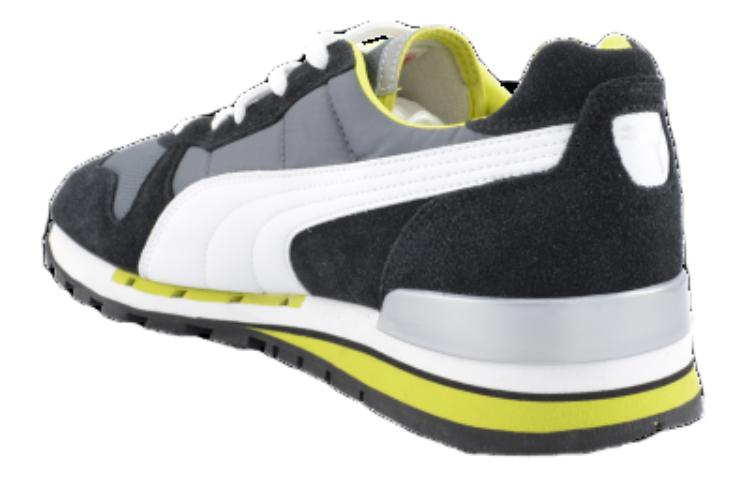 Кроссовки PUMA TX3 (черно-зеленые) — Чёрный / зелёный — фото 3