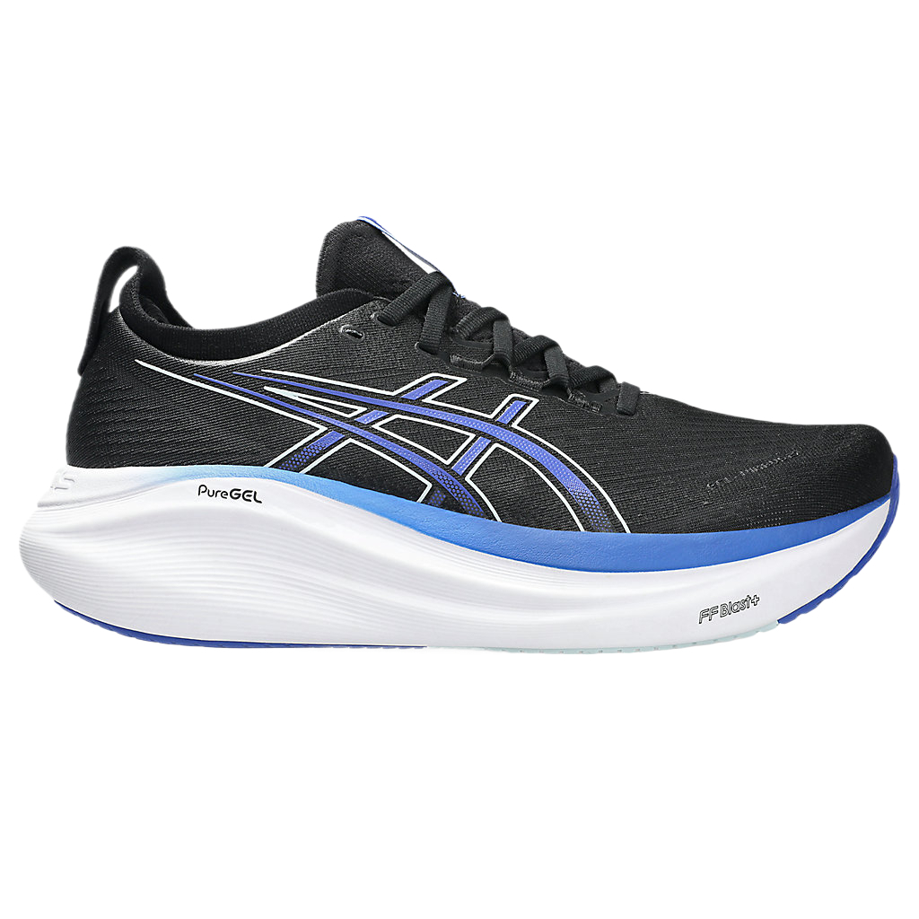 ASICS GEL Nimbus 27 Abrasion Resistant Low top Running Shoes Men’s Black