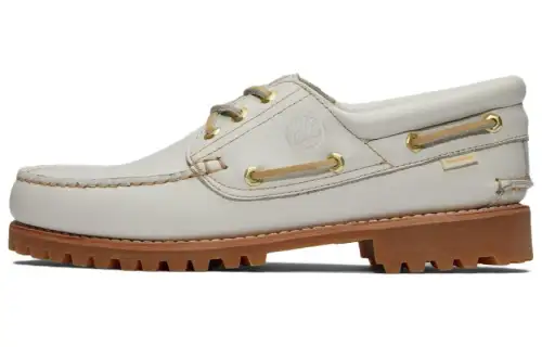 Timberland 3-Eye Classic Lug Aime Leon Dore White