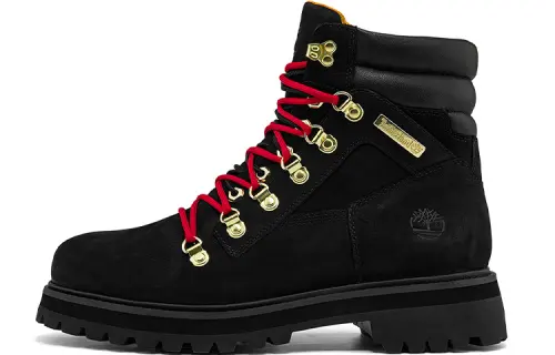 Timberland 6 Inch Premium Vibram Waterproof Boots 'Black Nubuck'