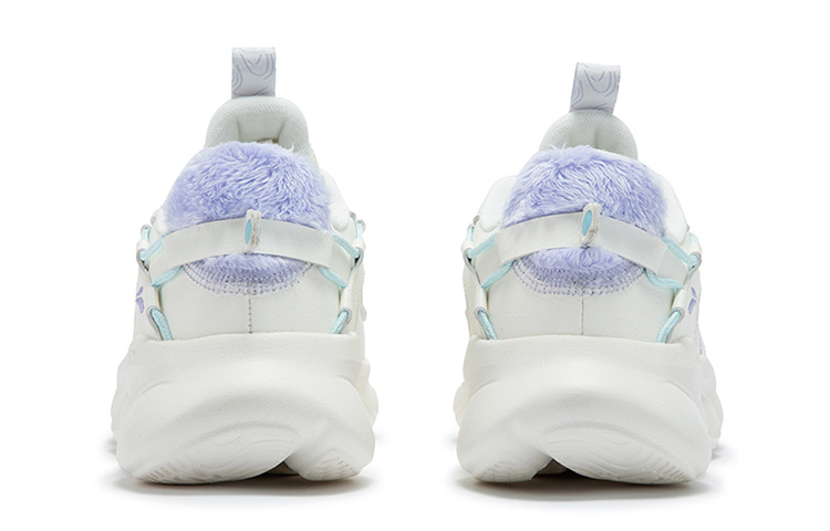 361° Slip Resistant Low top Running Shoes Women’s White Purple
