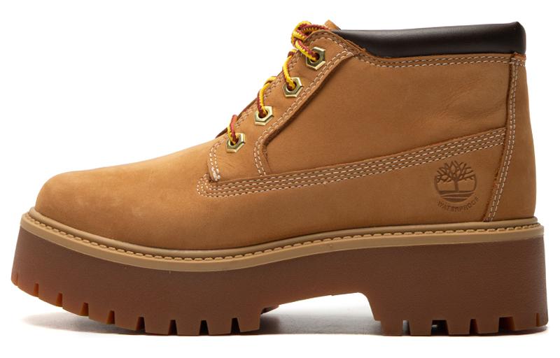 Женские ботинки Timberland (желтые)