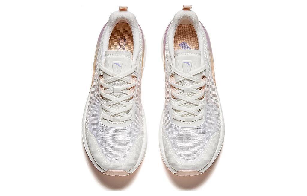 Anta Burning Refinement Cushioning, Wear Resistant Low top Running Shoes Women’s White Pink