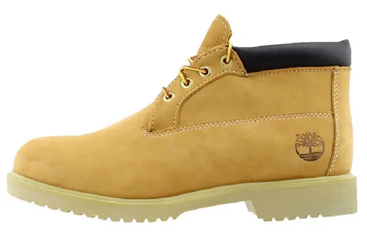 Timberland Chukka Abrasion Resistant Cushioning Fashion Ankle Length Outdoor Boots Men's Wheat