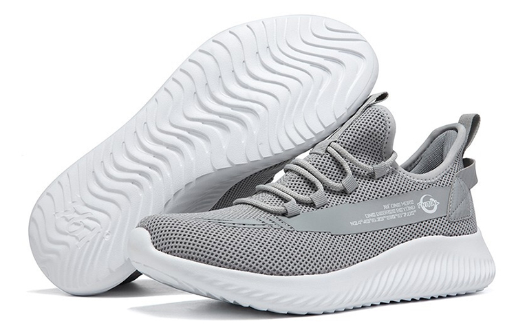 361° Breathable Low top Running Shoes Men’s Gray White