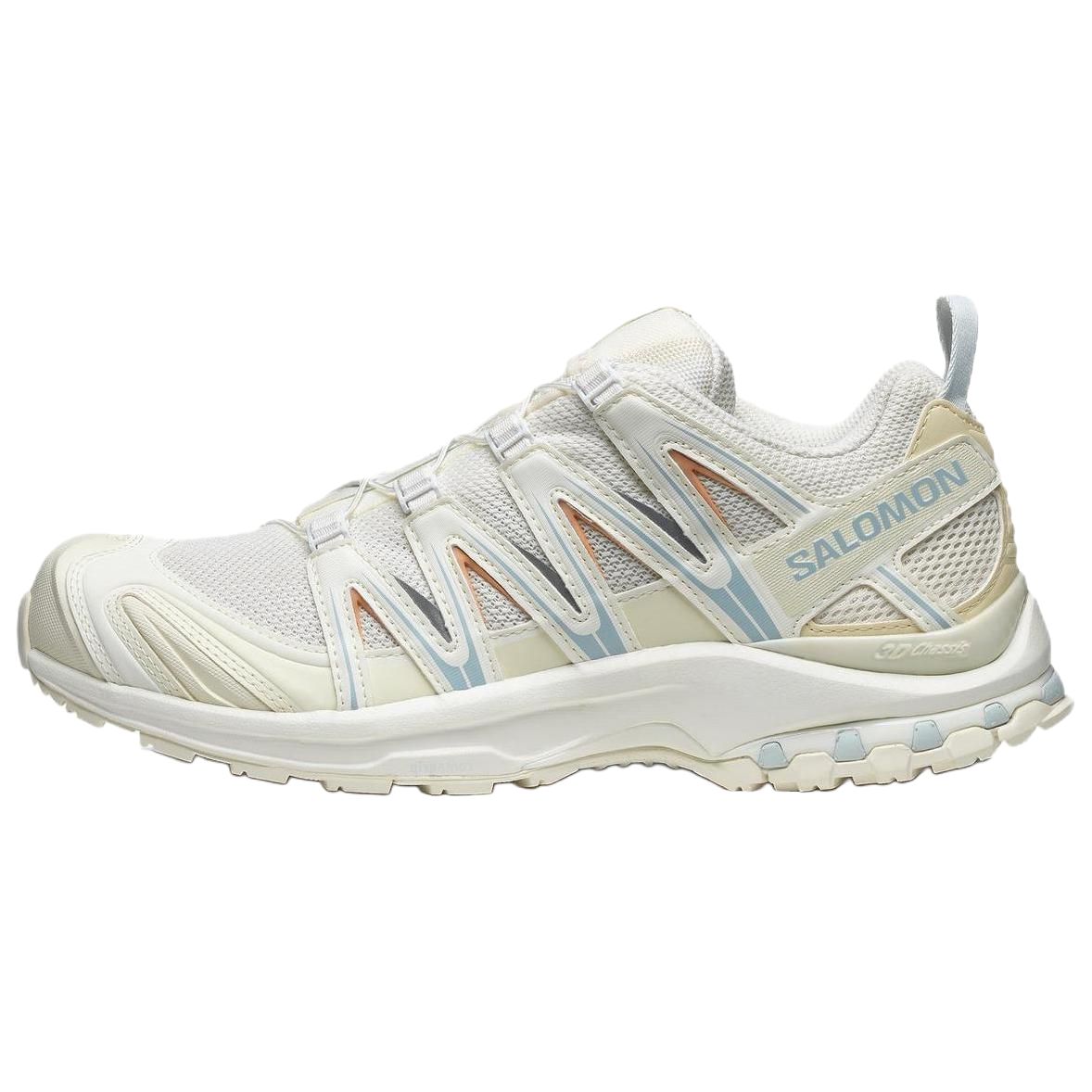 SALOMON Salomon XA PRO 3D comfortable low-cut outdoor functional shoes for men and women, off-white blue