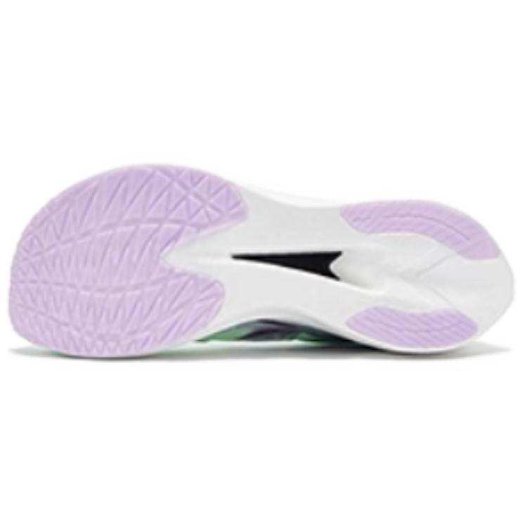 361° Comfortable And Trendy Slip Resistant Abrasion Resistant Low top Casual Running Shoes Men’s Green Purple