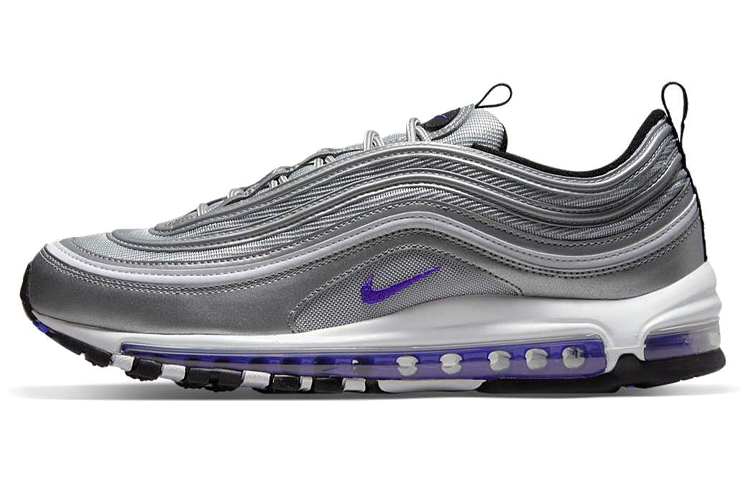 Мужские кроссовки Nike Air Max 97 "persian violet" TPU Air Max (серебристо-фиолетовые)