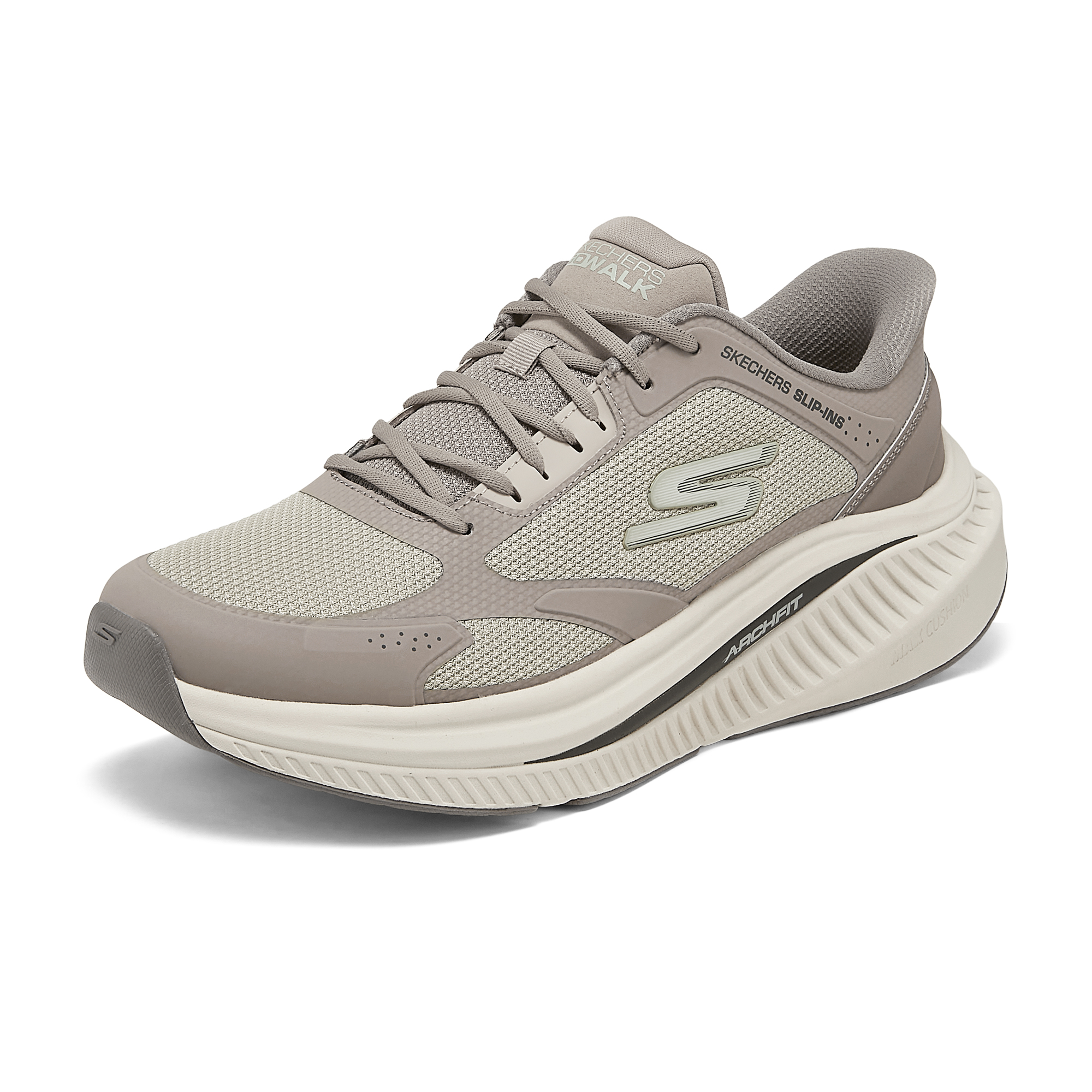 Skechers Slip Ins Low top Running Shoes Men’s Light Brown