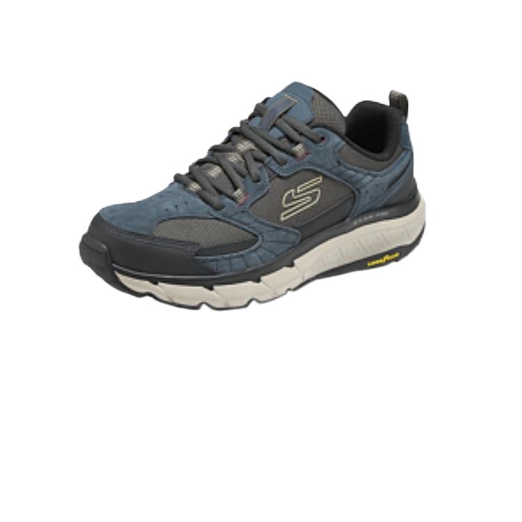 Skechers OUTDOOR MENS Comfortable Abrasion Resistant Low top Outdoor Shoes Men’s Black Blue
