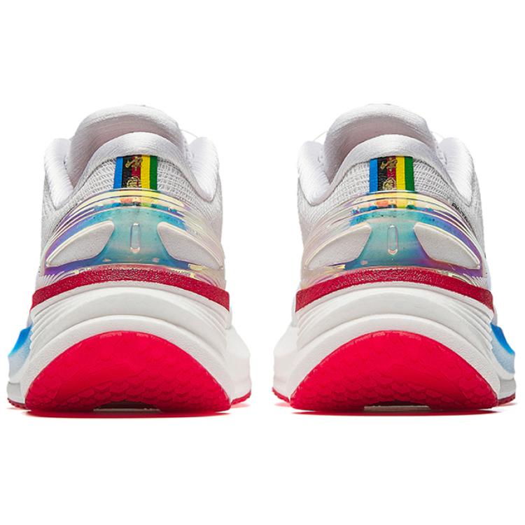 Anta Champion 3PRO Textile, Rubber Abrasion Resistant Low top Running Shoes Women’s White Blue Red