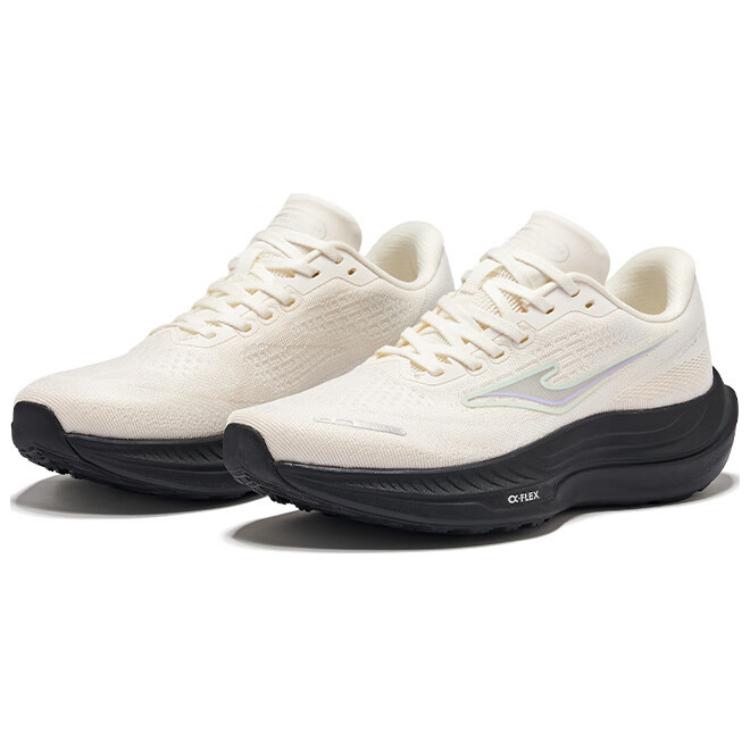 Erke Slip Resistant, Abrasion Resistant, Breathable Low top Casual Running Shoes Women’s White Black