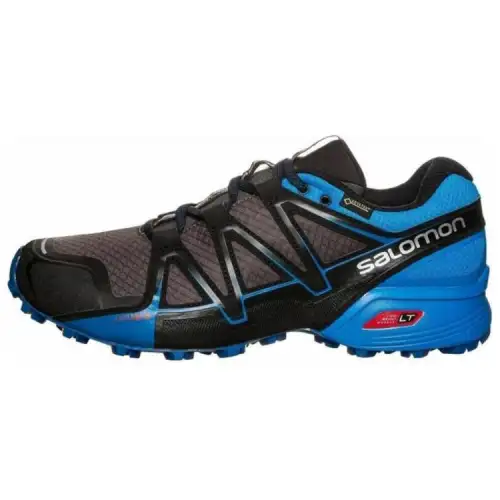 SALOMON Speedcross Vario 2 Cushioning, Wear Resistant Low top Running Shoes Men's Blue Black