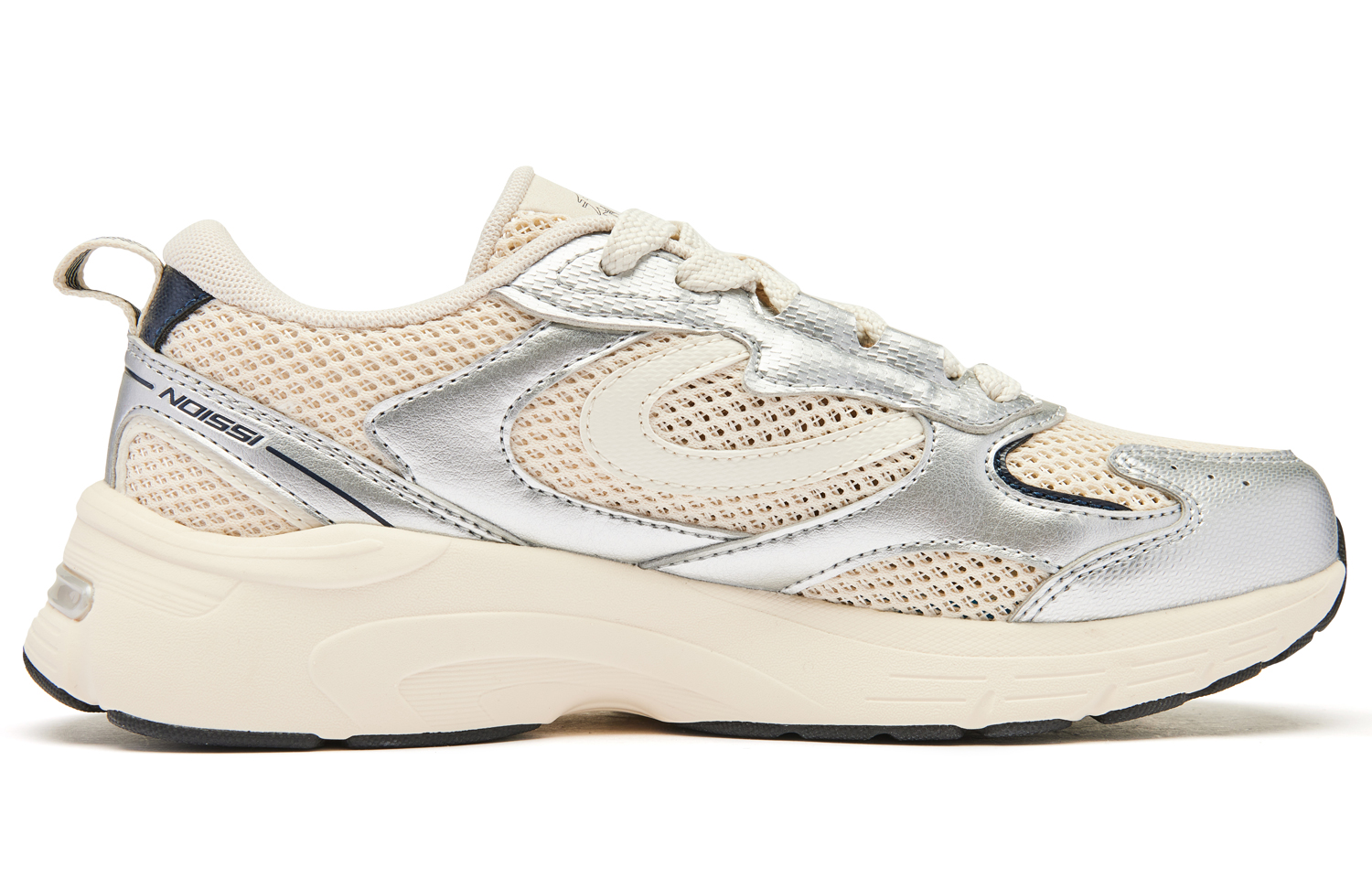 QIAODAN Kaiyuan SE Running Shoes Women’s Low Top White Silver