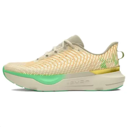Under Armour Infinite Pro Abrasion Resistant Abrasion Resistant Low top Running Shoes Women's Beige Gray