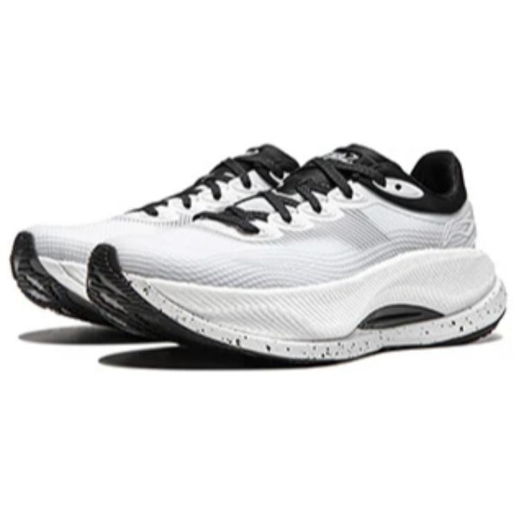 Li Ning Yueying 4 PRO Textile, Synthetic Leather Cushioning Slip Resistant Breathable Low top Running Shoes Women’s