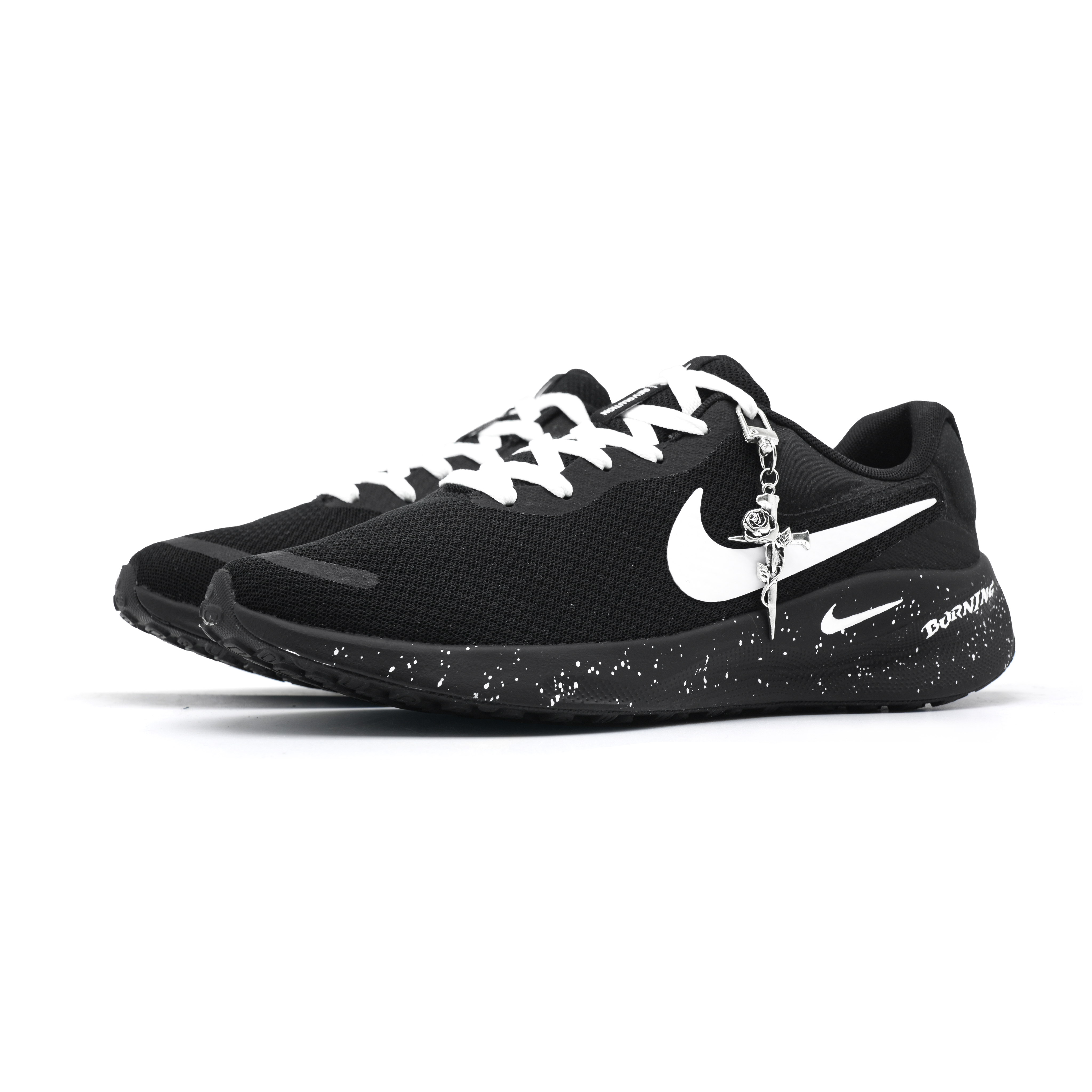 Nike REVOLUTION 7 Versatile Cushioning Low top Casual Sprint City Commuting Running Shoes Unisex