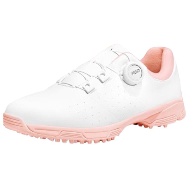 PGM Waterproof Lightweight Waterproof And Lightweight Low top Golf Shoes Women’s White Pink