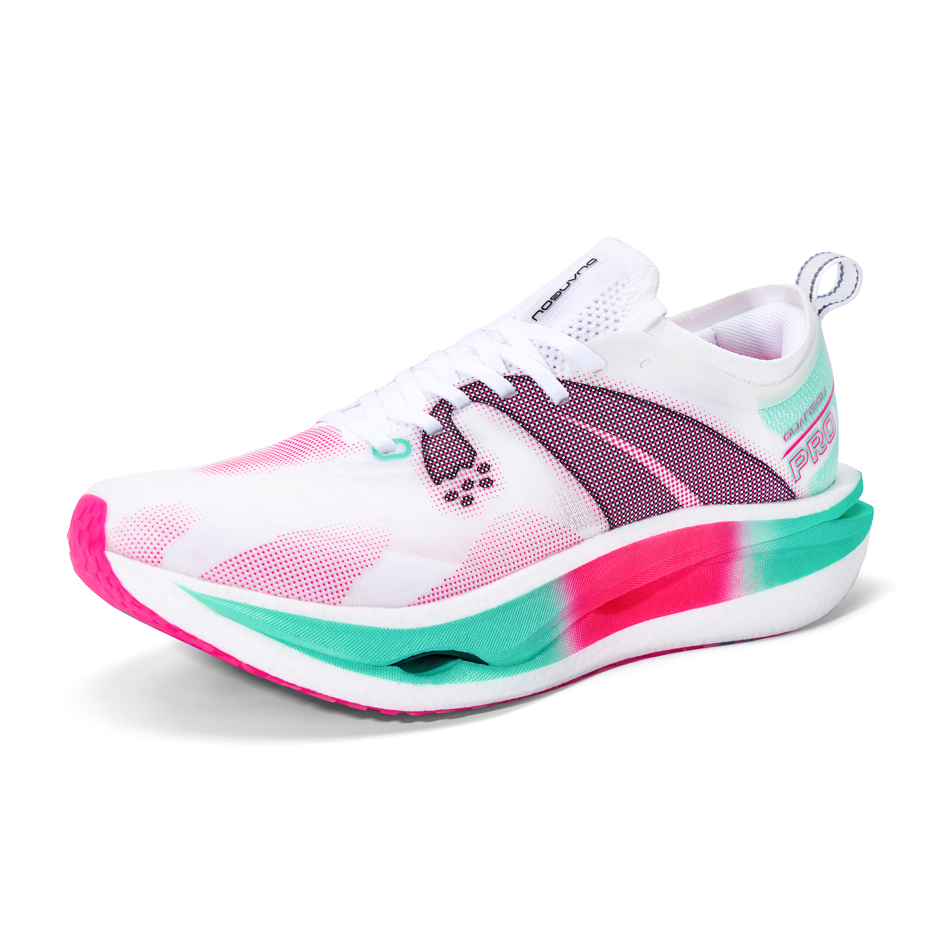 DUANGOU Running Shoes Unisex Low Top White
