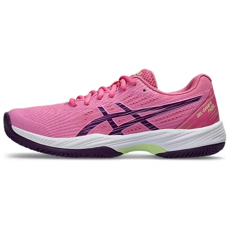 Asics Gel Game 9 Low top Casual Running Shoes Women's Pink Purple
