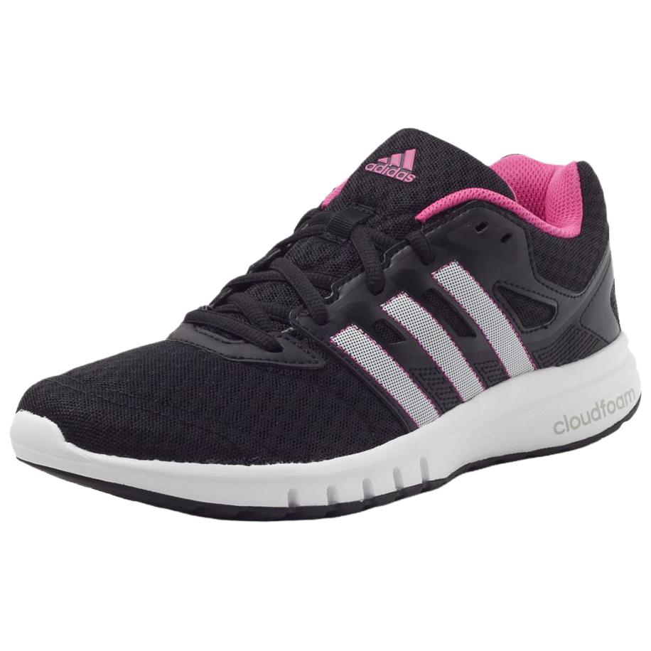 Adidas Galaxy Slip Resistant Low top Running Shoes Women’s Black White