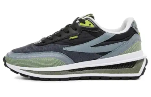 FILA Renno Low top Running Shoes Unisex Gray Black