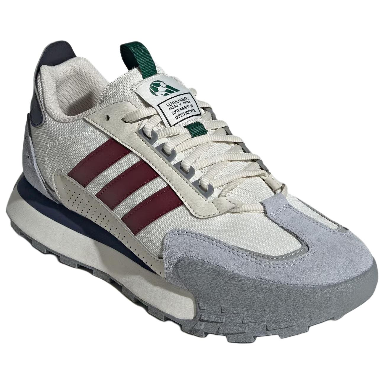 Adidas Futro Mixr Fabric Abrasion Resistant Low top Running Shoes Unisex White Red