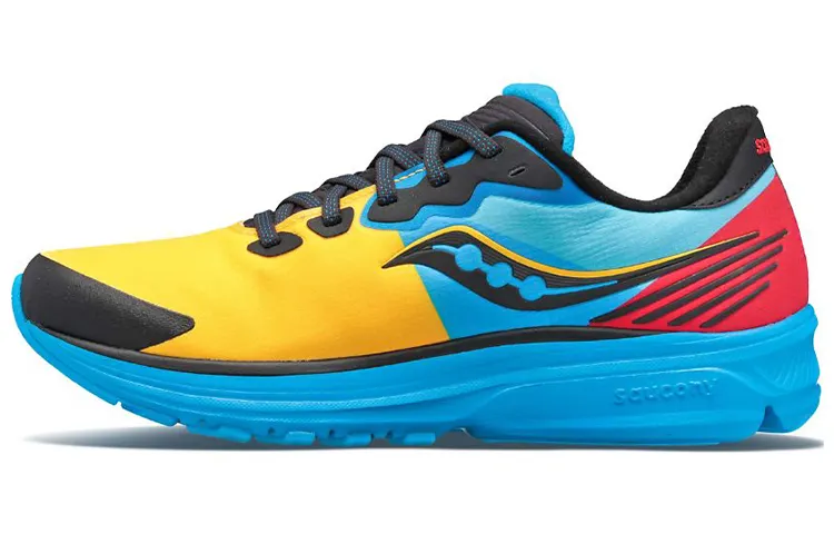 Saucony Runshield 14 Runshield Low top Running Shoes Women's Yellow Blue