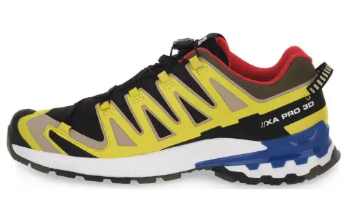 SALOMON XA Pro 3D V9 Fabric Abrasion Resistant Breathable Abrasion Resistant Breathable Low top Outdoor Shoes Men's