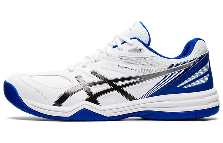 ASICS Court Slide 2 'White Blue Black'