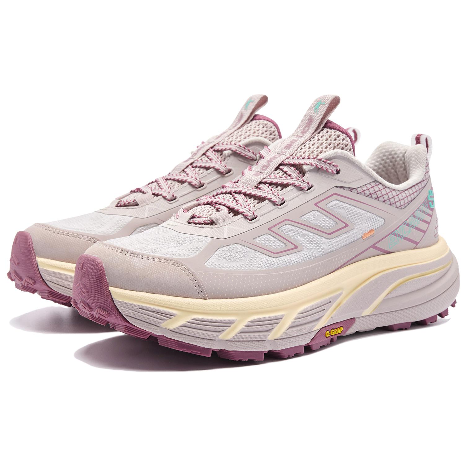 QIAODAN Lotto Cushioning Slip Resistant Abrasion Resistant Low top Trail Running Shoes Women’s