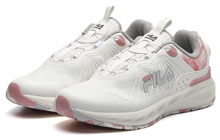FILA Athletics Fleece Low Top ‘White Pink’ Women’s