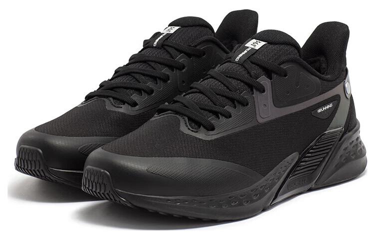 361° Rain Screen Slip Resistant Abrasion Resistant Low top Running Shoes Men’s Black