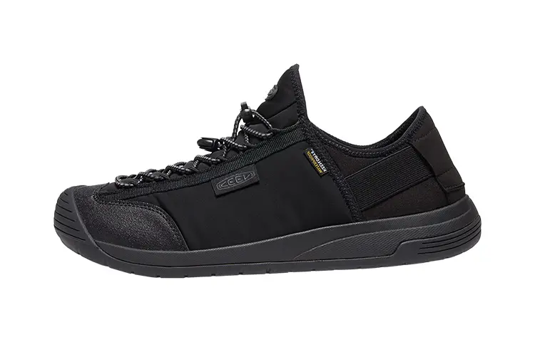Keen Hoodmoc Hs Cushioning Slip Resistant Abrasion Resistant Waterproof Low top Outdoor Shoes Men's Black
