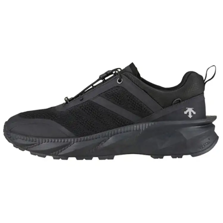 DESCENTE Non Slip And Waterproof Low top Running Shoes Men's Black